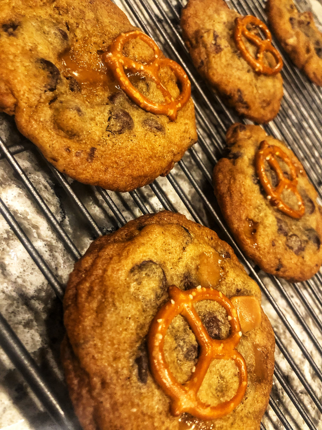 Chocolate Chip Caramel Pretzel