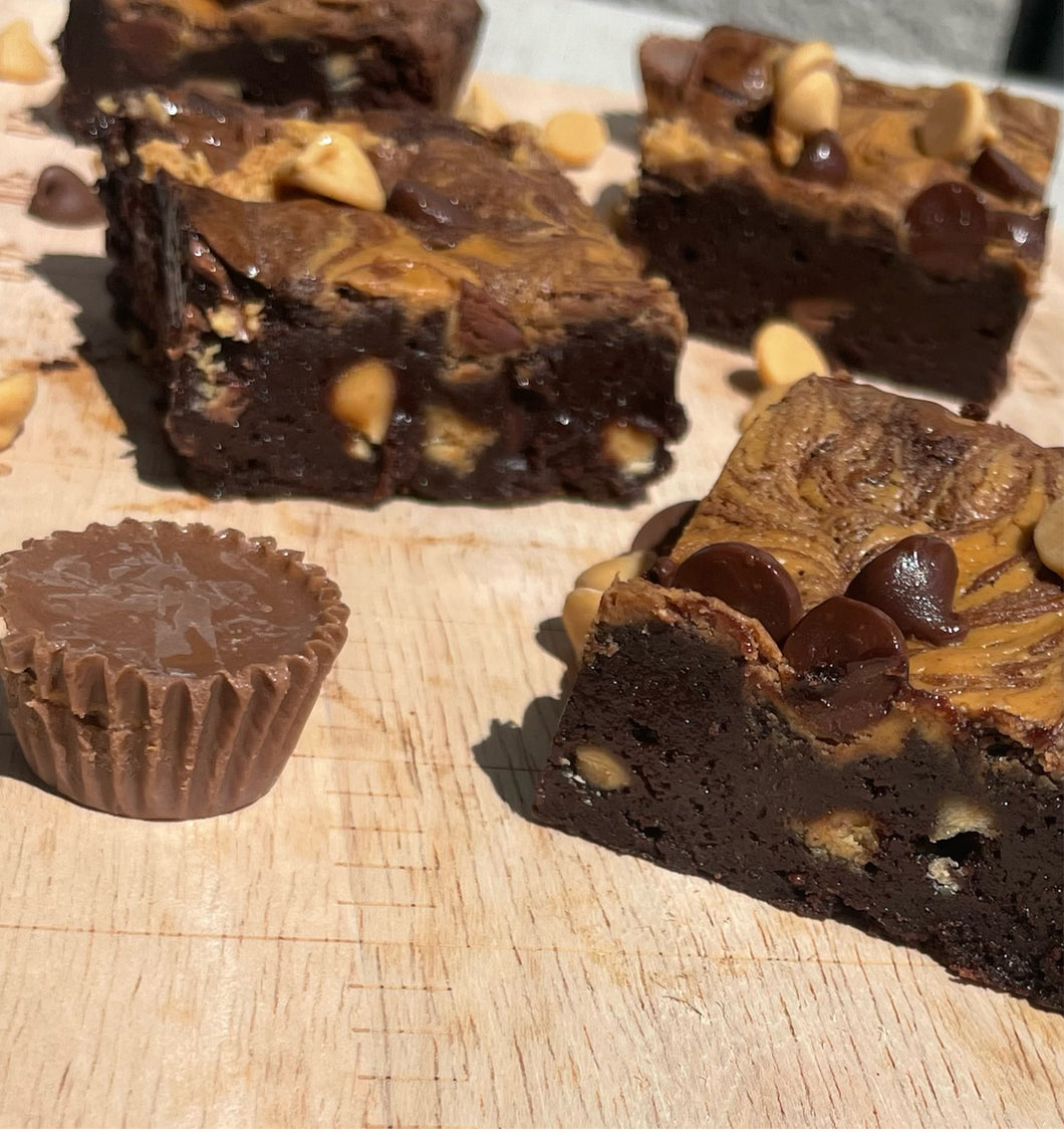 Peanut Butter Blast Brownies